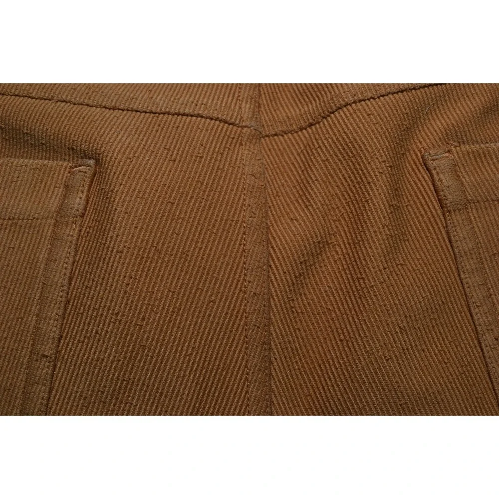 Lululemon Crop Pant Mens Sz 33 (33x30) Copper Brown ABC Relaxed Fit Cord Stretch